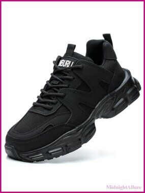 Steel Toe Sneakers Women Non Slip Work Shoes Breathable Safety Athletic